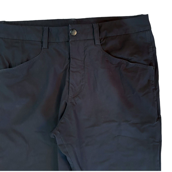 Lululemon Pants Size 34 Men's Black Stretch Fit Work‎ Career Pockets - Picture 8 of 10